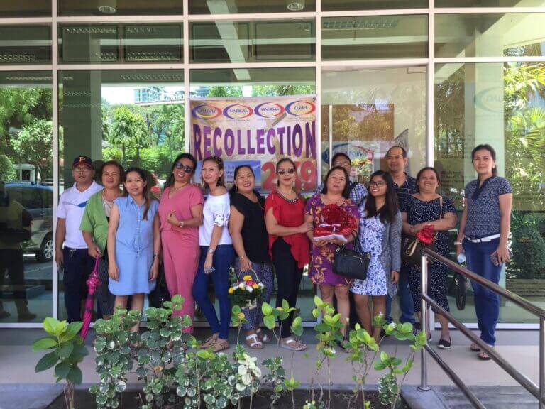 DSAA CEBU RECOLLECTION 2019
