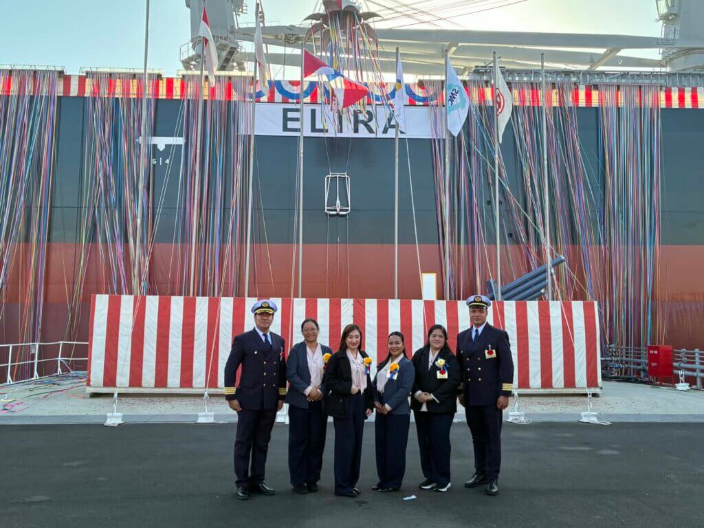 22 MV ELIRA OFFICIALLY NAMED AND DELIVERED AT OSHIMA SHIPYARD | 22